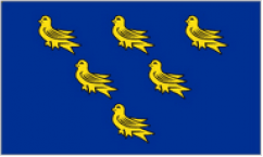 Sussex Table Flags